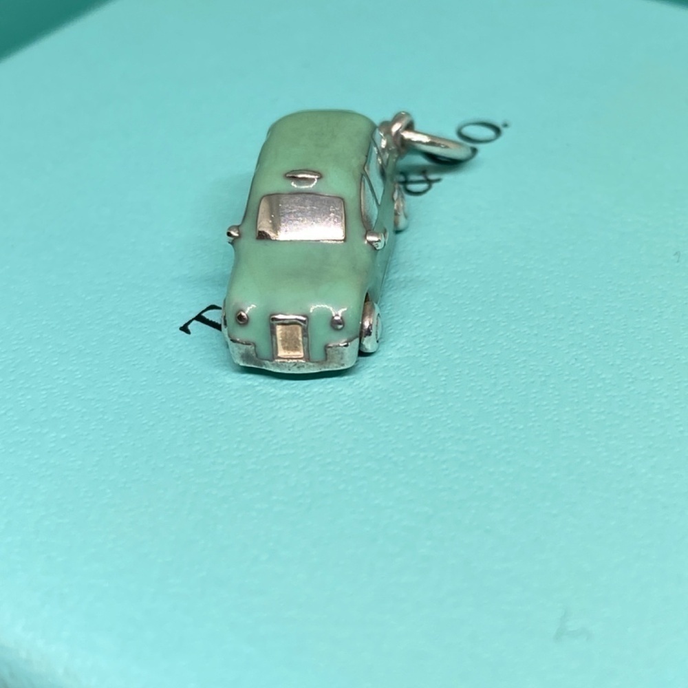 Tiffany & Co  London Taxi Charm Rare vintage  Collectible - Picture 2 of 5